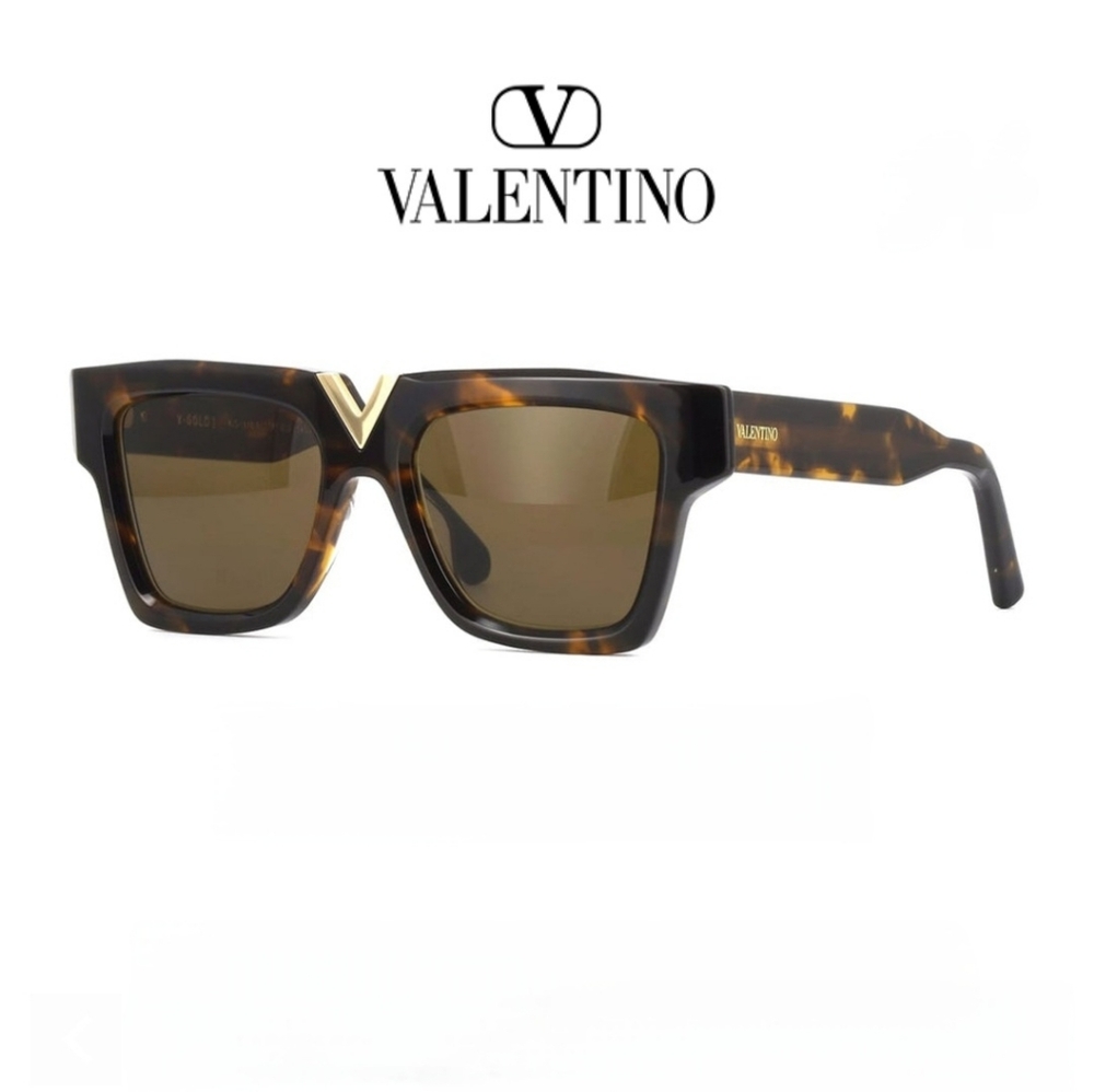 Valentino Tortoise Shell Sunglasses